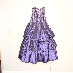 Posh Precious formal/prom dress purple 10